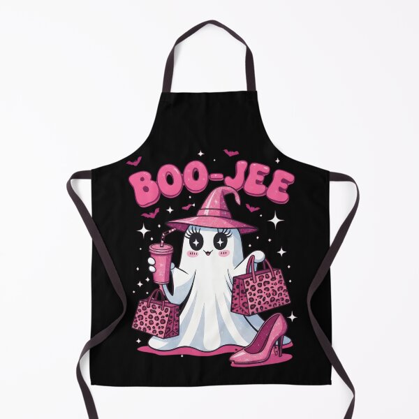 Item preview, Boo-Jee Glam Ghost Girl | Cute Pink Leopard Halloween | Spooky but Chic Ghost Girl designed and sold by petpuppymania.