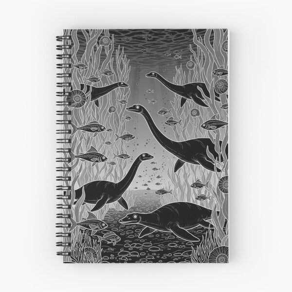Item preview, Plesiosaurs - underwater -Jurassic Sea Reptile -inverted designed and sold by Dali RB.