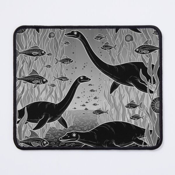 Item preview, Plesiosaurs - underwater -Jurassic Sea Reptile -inverted designed and sold by Dali RB.