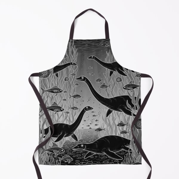 Item preview, Plesiosaurs - underwater -Jurassic Sea Reptile -inverted designed and sold by Dali RB.