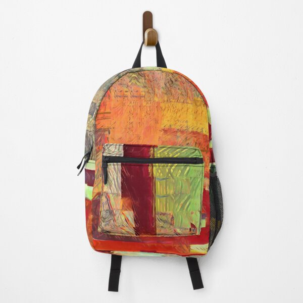 Item preview, Digital Glitch Cityscape: Abstract Neon Burst designed and sold by Hen-C-Art.