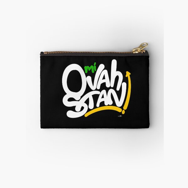 Item preview, Ovah Stan (Overstand) - White, Green, Gold (on black) designed and sold by Jiggy Creationz.