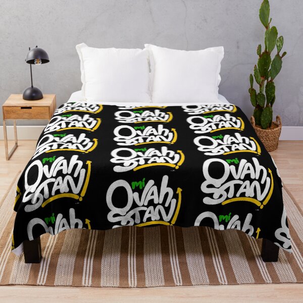 Item preview, Ovah Stan (Overstand) - White, Green, Gold (on black) designed and sold by Jiggy Creationz.