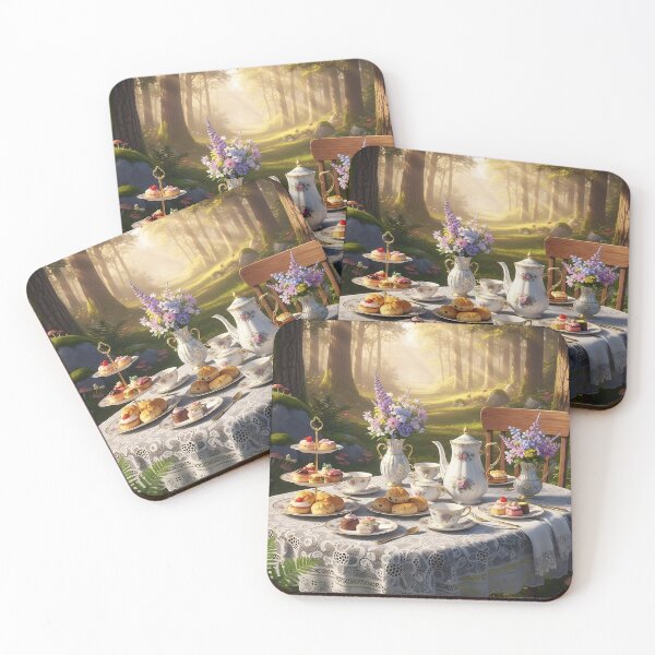 Item preview, Victorian Tea Time in the Woods designed and sold by Glitchart66.