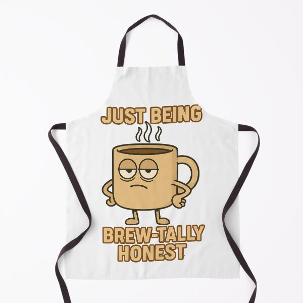 Item preview, Just Being Brew-tally Honest Funny Coffee Mug Design designed and sold by TeeTimeTreasure.