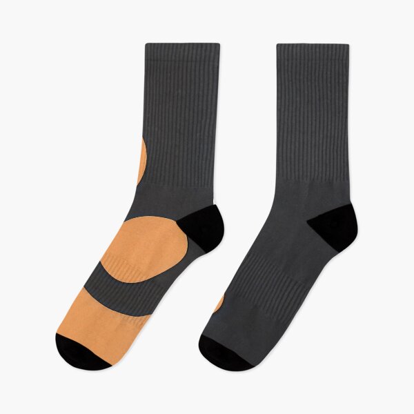 Artikelvorschau, Abstrakte minimalistische Blob-Kunst in Orange und Schwarz entworfen und verkauft von Kruti Collection.
