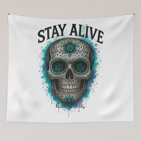 Item preview, “Stay Alive” – Katapult Ink Exclusive designed and sold by Katapultink.