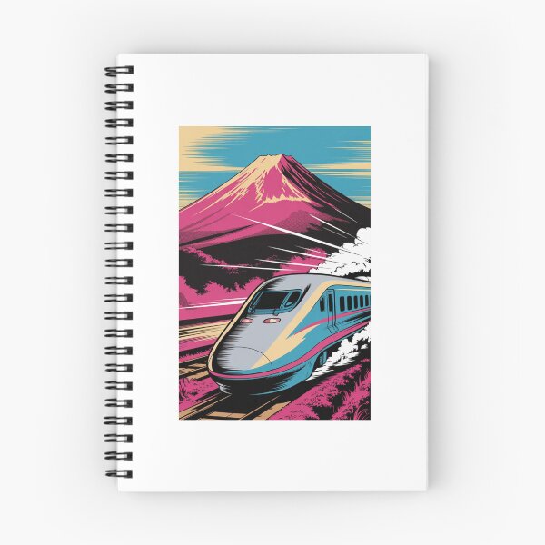 Item preview, Mount Fuji & the Shinkansen Pop. designed and sold by AndrewYoko.