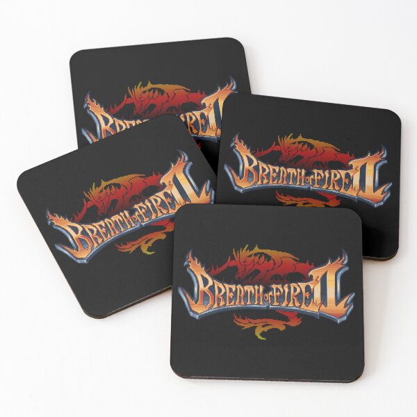 Item preview, Breath of Fire 2 Pixel Retro Logo designed and sold by Retr0Tshirts.