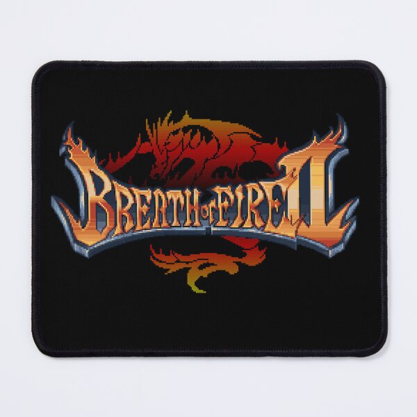 Item preview, Breath of Fire 2 Pixel Retro Logo designed and sold by Retr0Tshirts.