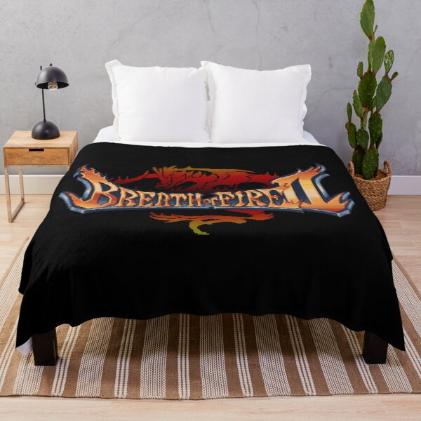 Item preview, Breath of Fire 2 Pixel Retro Logo designed and sold by Retr0Tshirts.