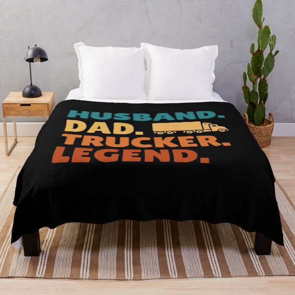 Item preview, Husband Dad Trucker Legend Vintage Truck Driver Appreciation Gift designed and sold by MouDantArts.