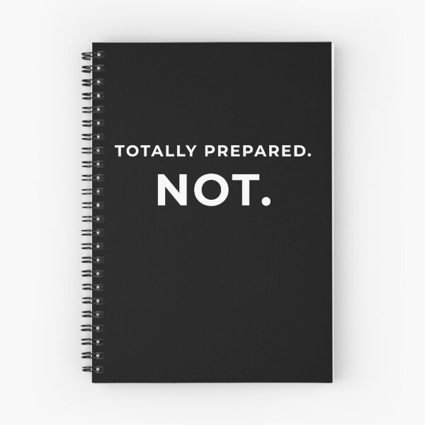 Item preview, Totally Prepared. Not. designed and sold by CraftedHome.