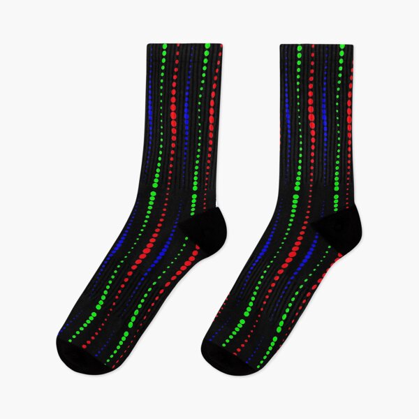 Item preview, Colorful Neon Dots on Black designed and sold by Sharon Schwalbe.