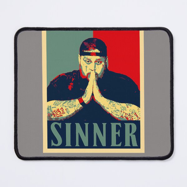 Item preview, JELLYROLL-JELLY-ROLL-SINNER--POSTER-IN-BARAK-OBAMA-HOPE-STYLE designed and sold by CassieDFrench.