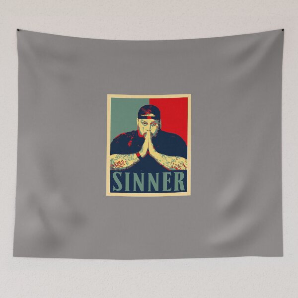 Item preview, JELLYROLL-JELLY-ROLL-SINNER--POSTER-IN-BARAK-OBAMA-HOPE-STYLE designed and sold by CassieDFrench.