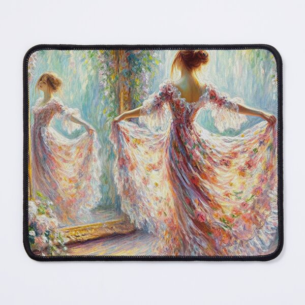 Item preview, An incredibly beautiful dancer in front of a mirror 2 designed and sold by aleksandr13.