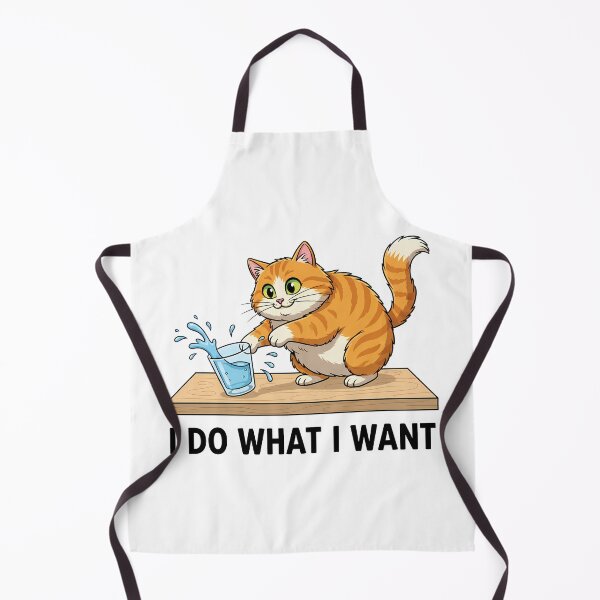 Item preview, Gato divertido empujando vidrio Hago lo que quiero designed and sold by GizmoDesign.
