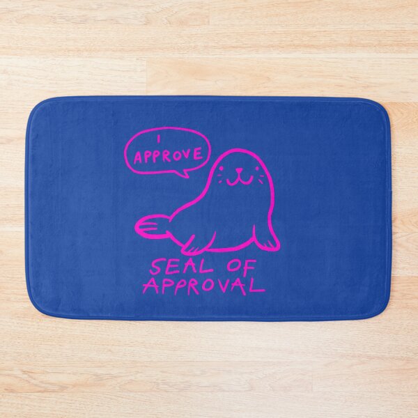 Item preview, Seal of Approval - Pink designed and sold by PickledjoArt.