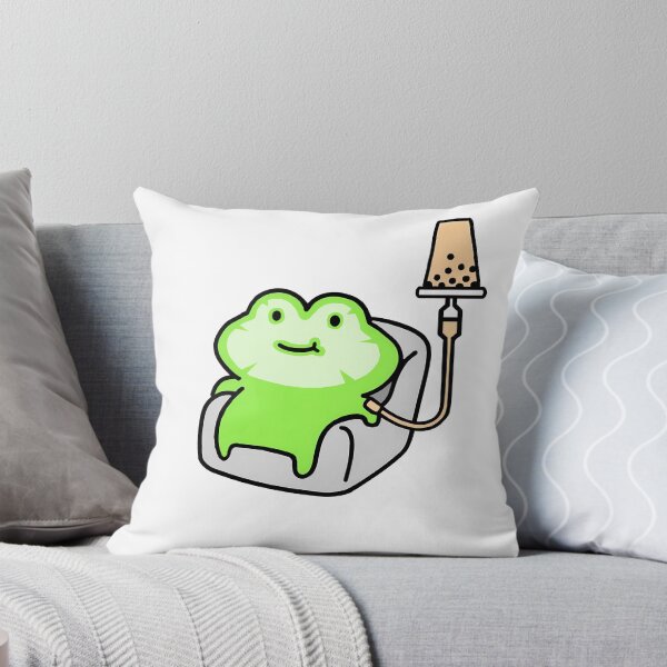 Item preview, Boba Tea IV - Chilling Frog Funny designed and sold by oops-I-drew-again.