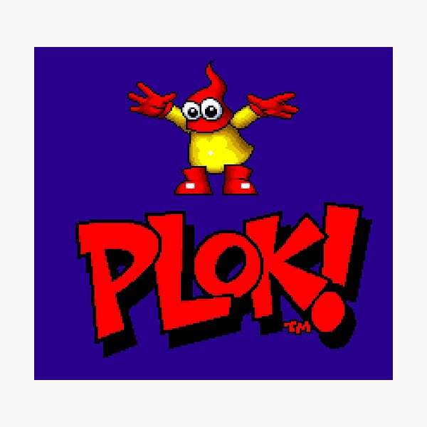 Item preview, Plok Retro Game 2 designed and sold by Retr0Tshirts.
