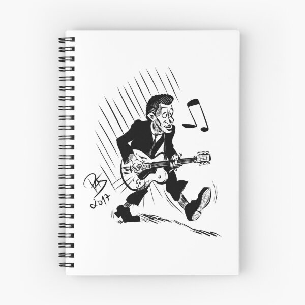 Artikelvorschau, Chuck Berry Karikatur Klassiker entworfen und verkauft von JakeForemans.