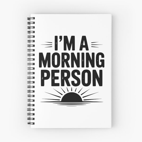 Item preview, I’m a Morning Person designed and sold by Frank Ring.