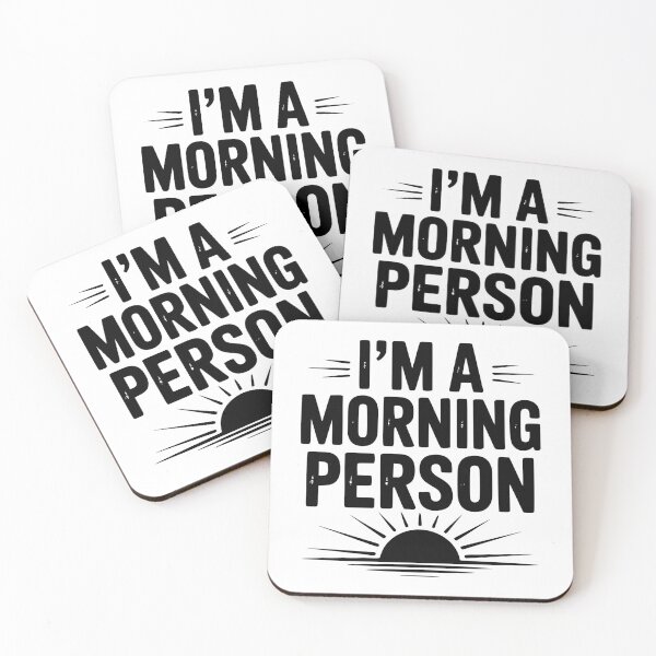 Item preview, I’m a Morning Person designed and sold by Frank Ring.