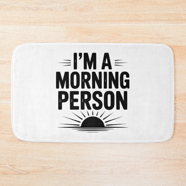 Item preview, I’m a Morning Person designed and sold by Frank Ring.