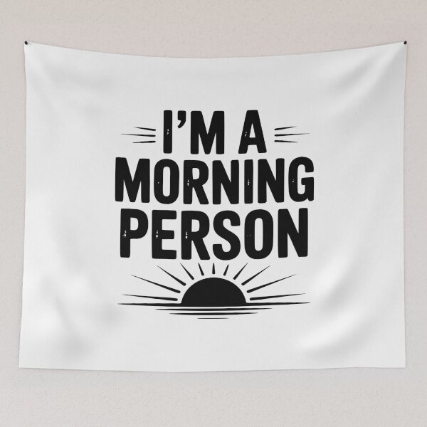Item preview, I’m a Morning Person designed and sold by Frank Ring.
