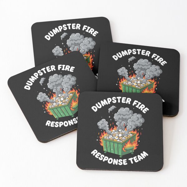 Item preview, Dumpster Fire Response Team Funny Meme designed and sold by Mason-Pride.
