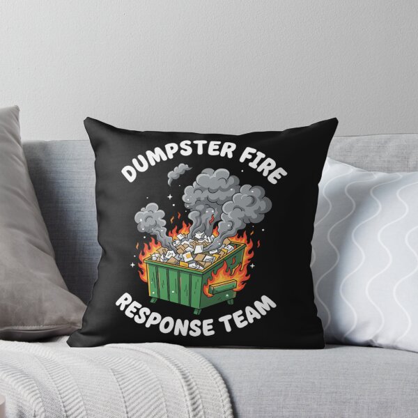 Item preview, Dumpster Fire Response Team Funny Meme designed and sold by Mason-Pride.