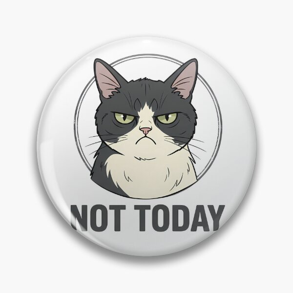 Item preview, Not Today Grumpy Cat Introvert Mood Shirt designed and sold by GizmoDesign.