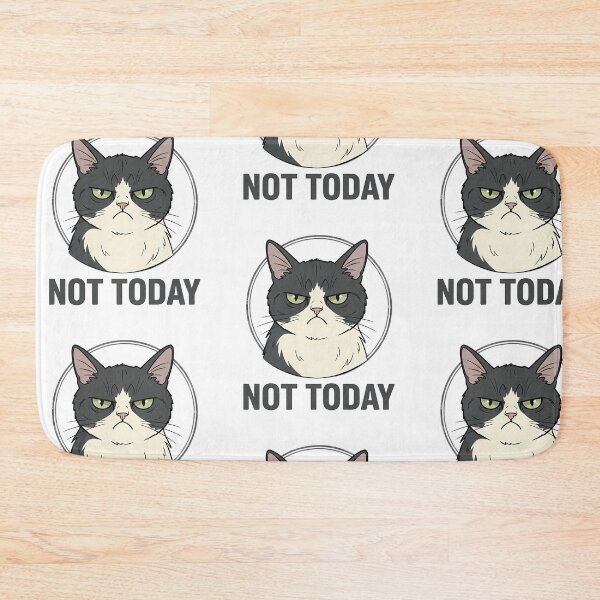 Item preview, Not Today Grumpy Cat Introvert Mood Shirt designed and sold by GizmoDesign.