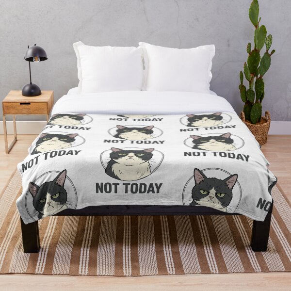 Item preview, Not Today Grumpy Cat Introvert Mood Shirt designed and sold by GizmoDesign.