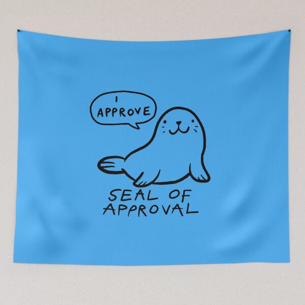 Item preview, Seal of Approval designed and sold by PickledjoArt.