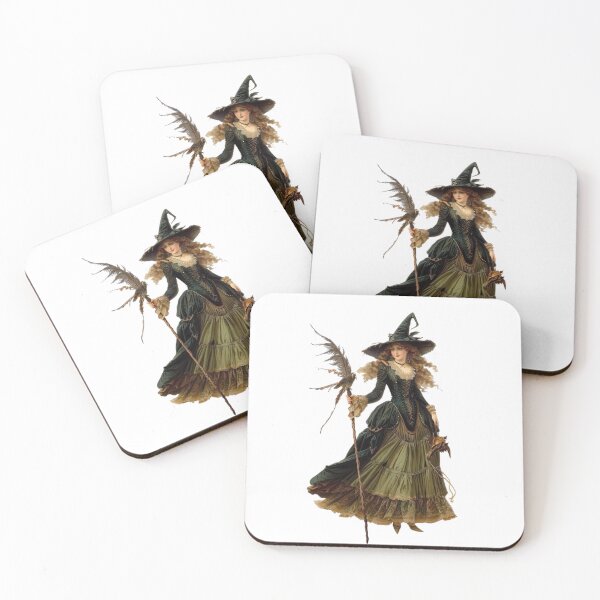 Item preview, Halloween Vintage Witch designed and sold by CharlieDesings.