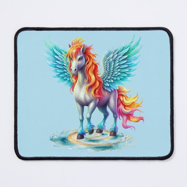 Item preview, Beautiful pegasus with blue wings designed and sold by LoneAngel.