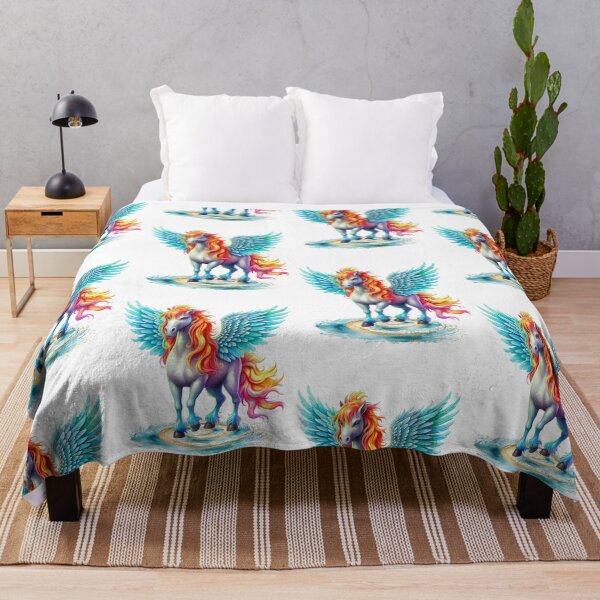 Item preview, Beautiful pegasus with blue wings designed and sold by LoneAngel.
