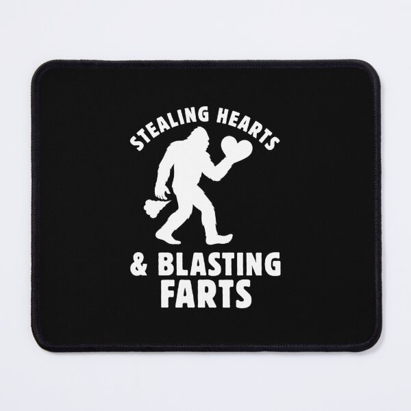 Item preview, Stealing Hearts & Blasting Farts Bigfoot Funny Sasquatch Fart Humor designed and sold by MouDantArts.