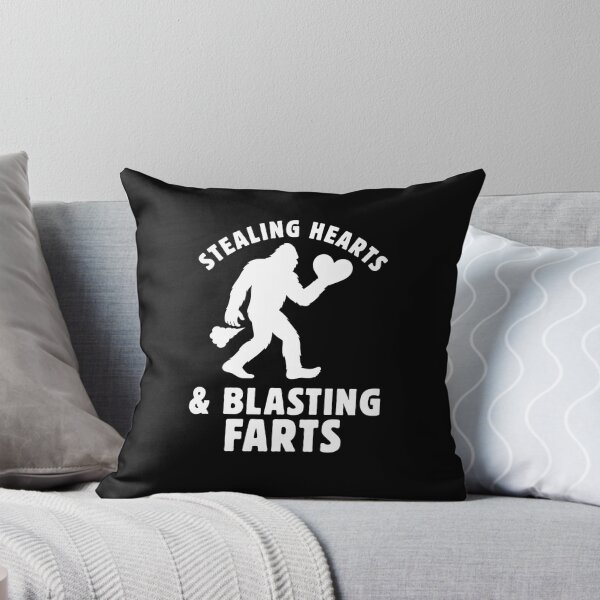 Item preview, Stealing Hearts & Blasting Farts Bigfoot Funny Sasquatch Fart Humor  designed and sold by MouDantArts.