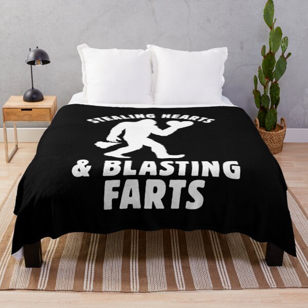 Item preview, Stealing Hearts & Blasting Farts Bigfoot Funny Sasquatch Fart Humor designed and sold by MouDantArts.
