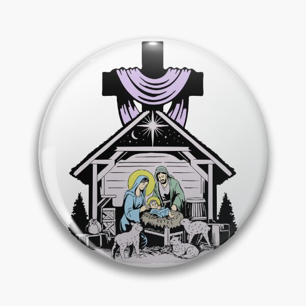 Item preview, Nativity Cross designed and sold by KTDesigns321.