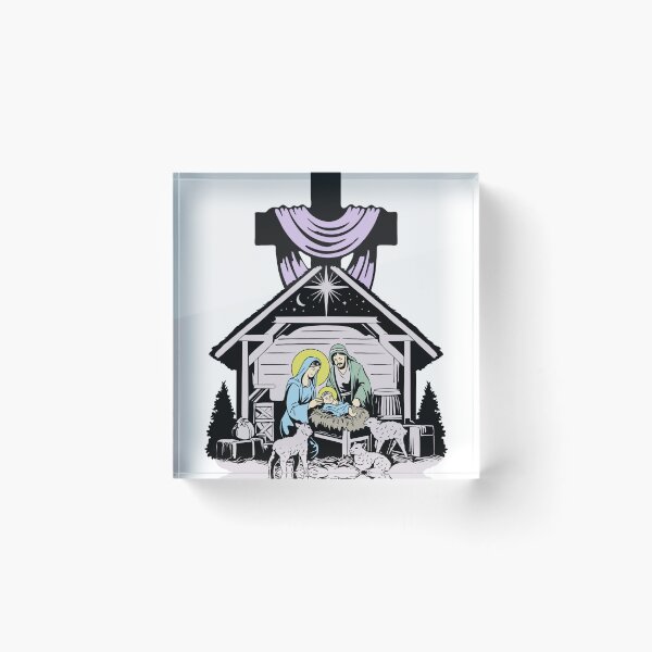 Item preview, Nativity Cross designed and sold by KTDesigns321.