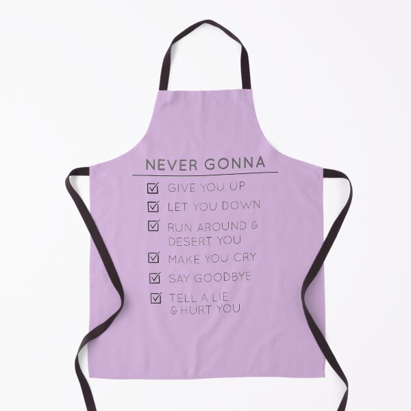 Item preview, Never Gonna Checklist: Give You Up By Merch, Limited Edition, Perfect Gift For You And Friends designed and sold by floresuvart.