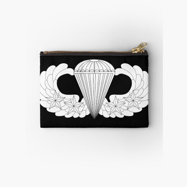 Item preview, Badge - Army - Parachutist - Basic - 4 Combat Star - LA X 300 designed and sold by Military Insignia Products.