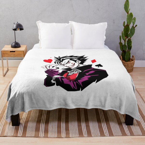 Item preview, Anime Joker Card Master – Edgy Manga Art for Gamers & Streetwear designed and sold by lamiarte.