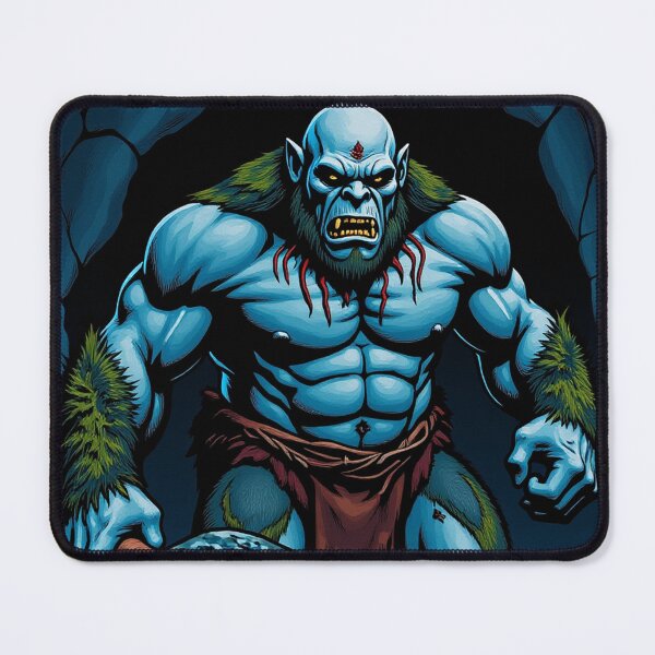 Item preview, Frost Troll With Giant Club designed and sold by Fanta-sticky.
