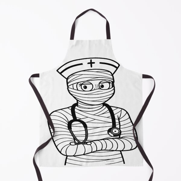 Item preview, Dedicated Nurse Attends Costume Party Prepared for Emergency designed and sold by kristalcurt.