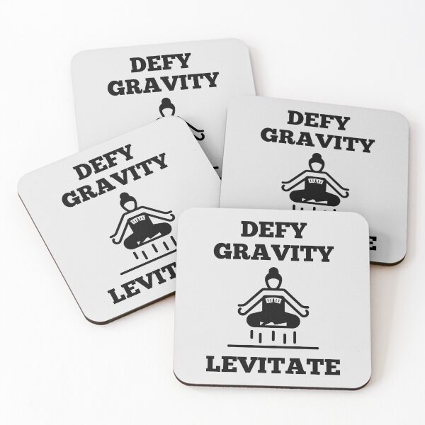 Item preview, DEFY GRAVITY - LEVITATE (Physics 101) with black text. designed and sold by MPC-Mince-Pies.